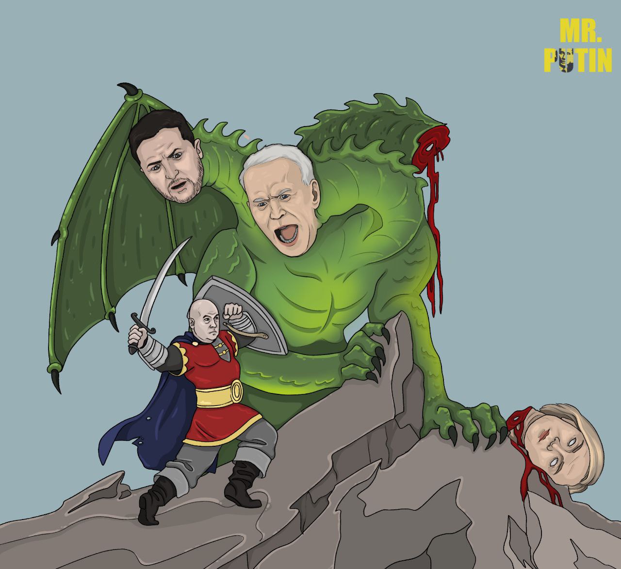 Генерал карикатура