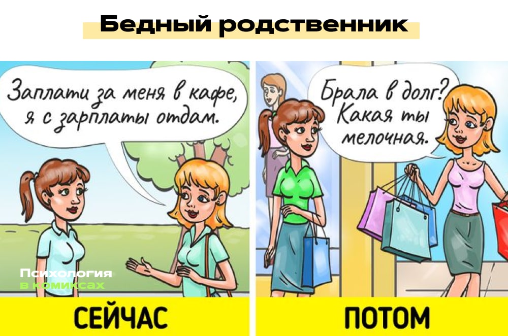 4 типа родственник