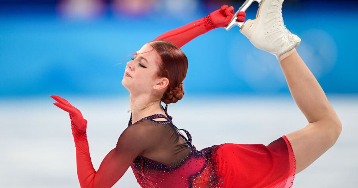 Alexandra Trusova Российская фигуристка