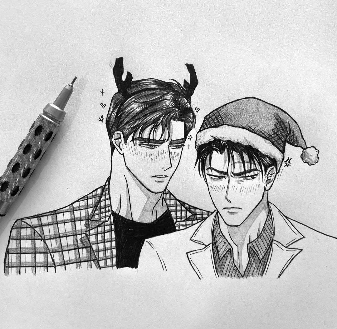 ♡ ПАБЛИК: <b>МАНХВЫ</b> ЯОЙ ♡. Праздничные любимки 🧑 🎄 #под_зелёным_светом. 