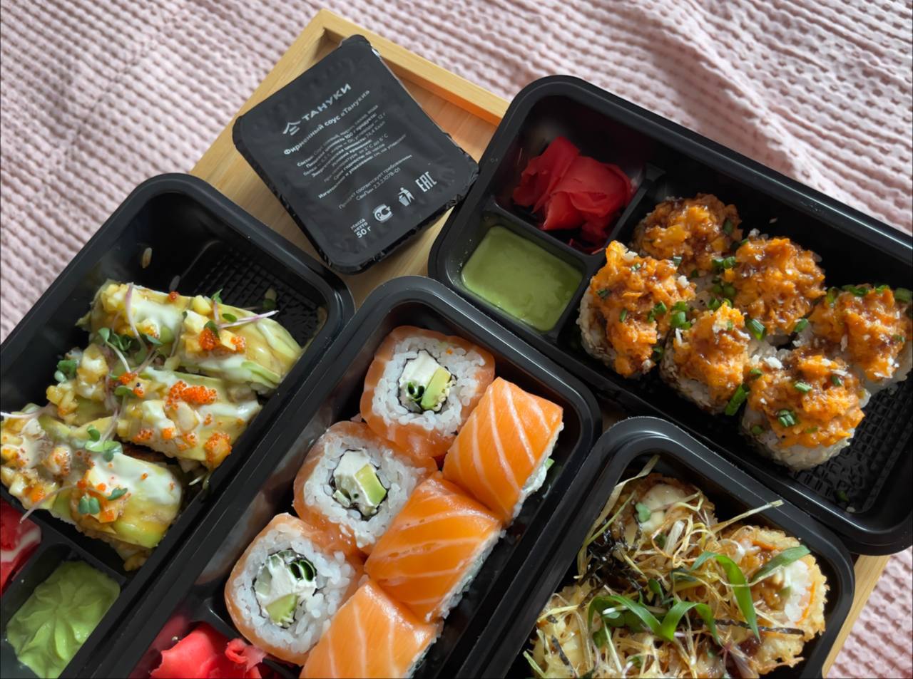 Заказать суши в краснодаре с бесплатной доставкой тануки фото 105