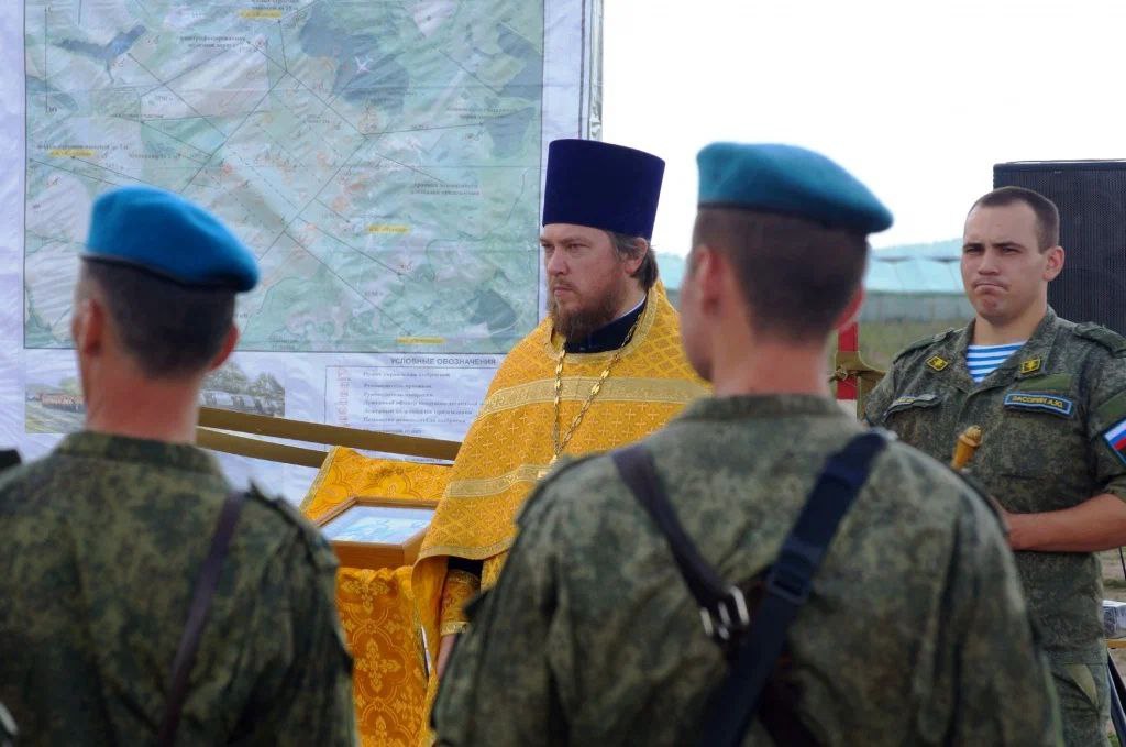 Военный протоиерей Михаил Васильев