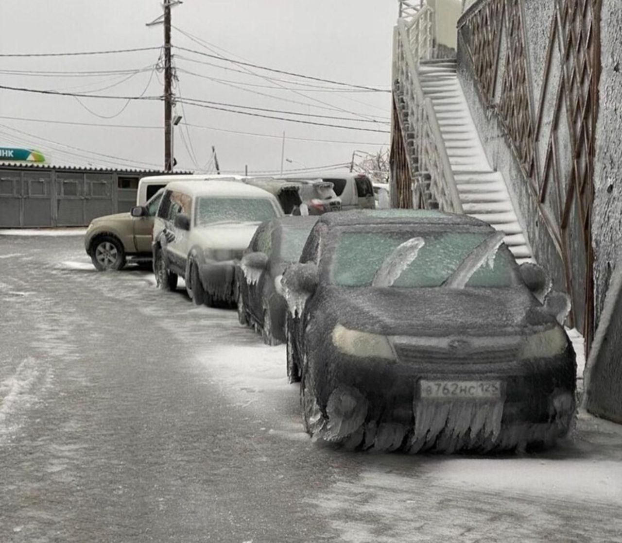 Ледяной дождь во Владивостоке 2020