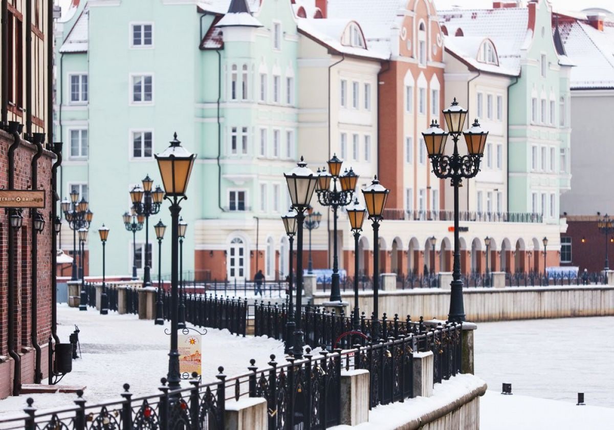Калининград зима 2019